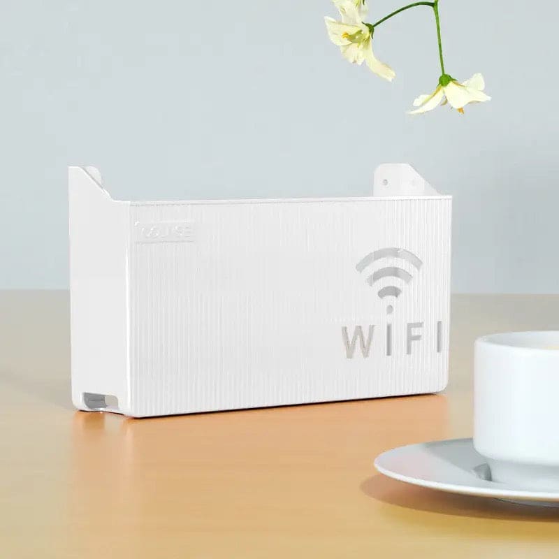 Wireless Wifi Router Shelf, Wall-mounted Cable Power Bracket Organizer, Router Wall Hanging Rack, Game Console Box, Self Adhesive Storage Rack, ABS Cable Organizer Box, Socket Power Cord Storage Shelf, Home Office Wall Organizer Management Wireless Wifi Router Shelf, Wall-mounted Cable Power Bracket Organizer, Router Wall Hanging Rack, Game Console Box, Self Adhesive Storage Rack, ABS Cable Organizer Box, Socket Power Cord Storage Shelf, Home Office Wall Organizer Management